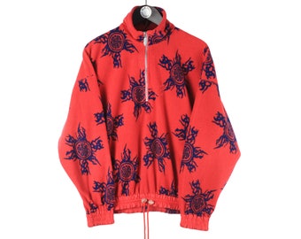 90s vintage GANT マルチカラー　プルオーバー　フリース　L 90s vintage GANT マルチカラー プルオーバー フリース L