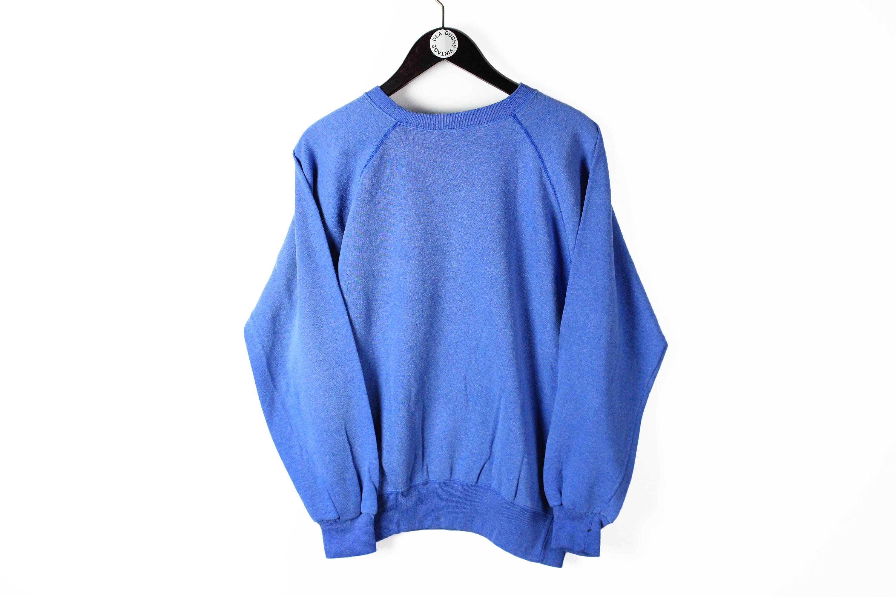 Vintage CHAMPION USA Sweatshirt Size S/M Men's Blue Long Sleeve