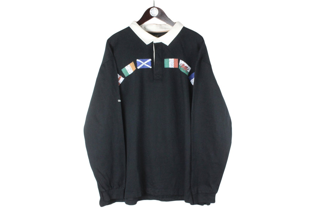 Vintage GUINNESS Rugby Shirt 00s Size 4XL Men's Flags Logo Etsy
