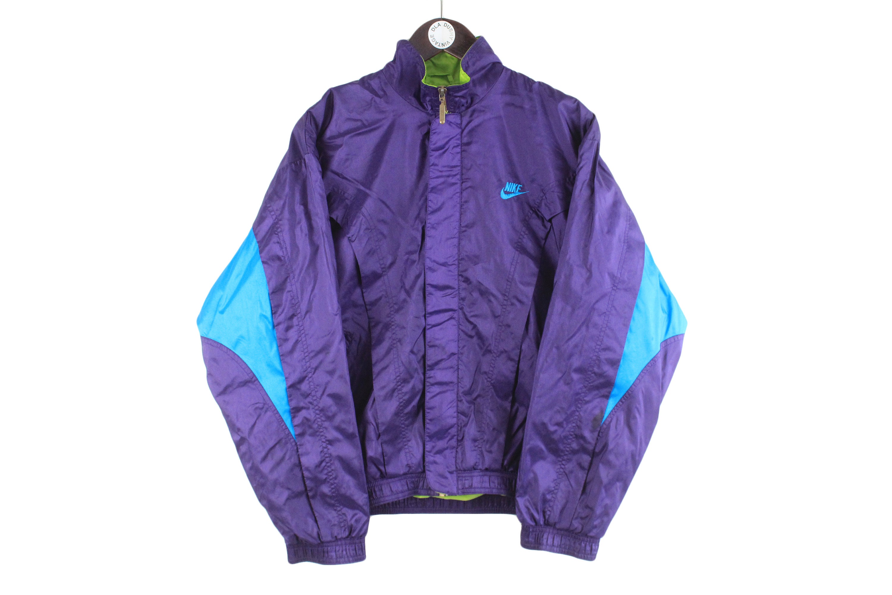Vintage NIKE Premier Track Jacket Authentic Size S Men's Purple