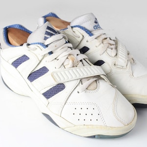 vintage ADIDAS Sneakers EUR 40 authentic rare retro athletic shoes 90s white classic sport trainers streetwear tennis shoes