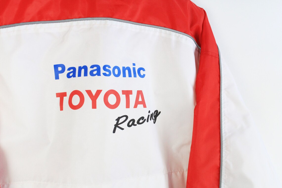 Casquette Panasonic Toyota Racing – Rouge, Taille Unique Réglable, état Très Bon (petite Taille)