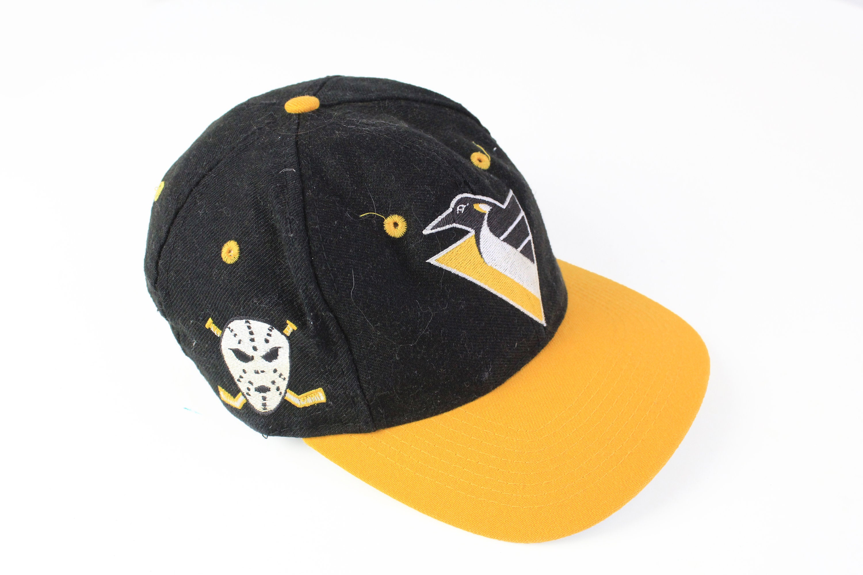 Pittsburgh Penguins Hat Authentic NHL Adidas Snapback Rare Logo Cap