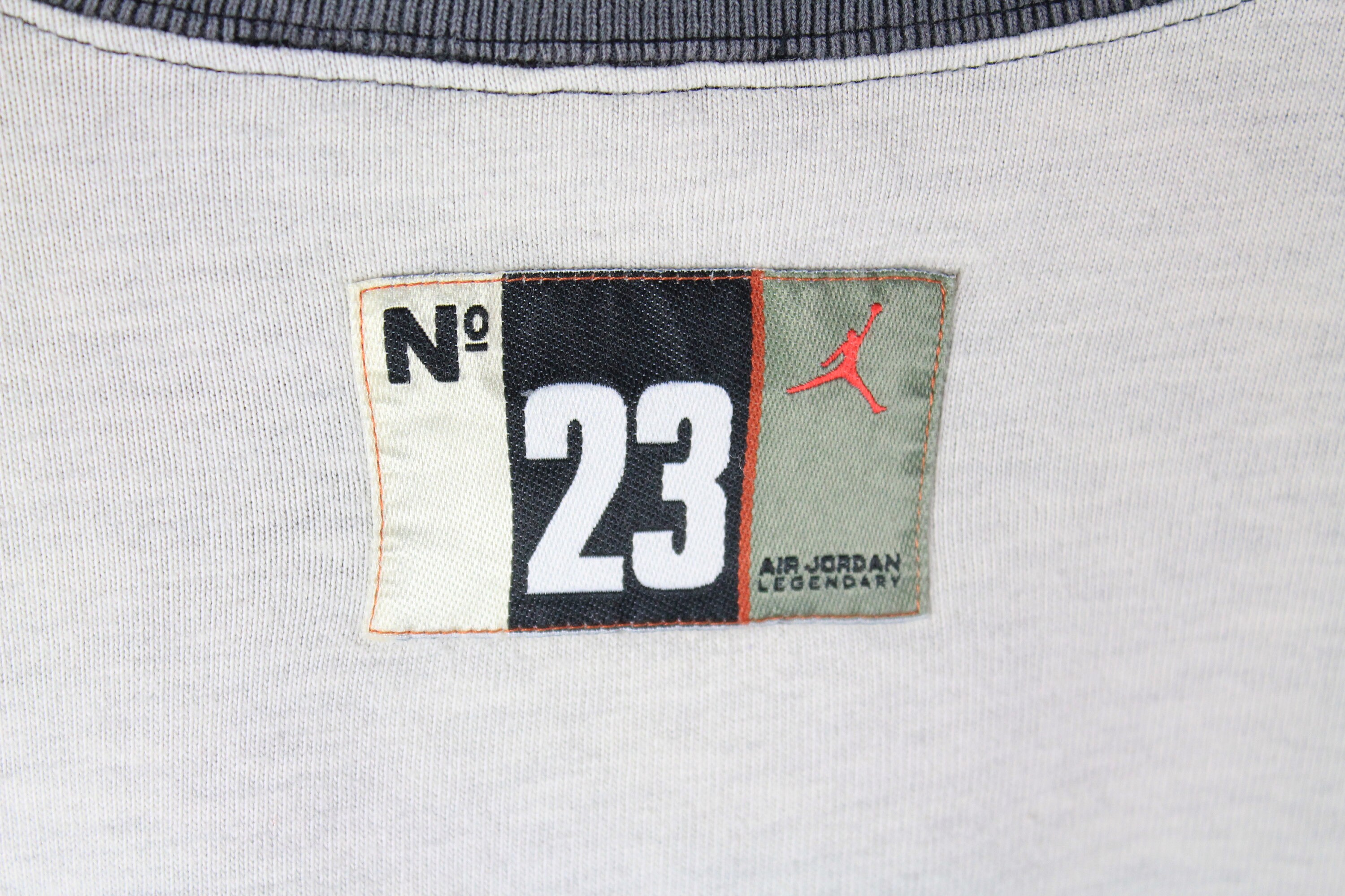 Vintage NIKE AIR JORDAN 23 Big Logo Authentic Tshirt Green Etsy