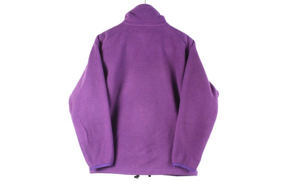 vintage BERGHAUS FLEECE sweater Retro purple men'… - image 2