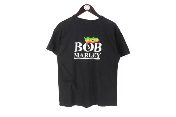 Vintage BOB MARLEY 2001 T-shirt Positive Authentic Rare Size