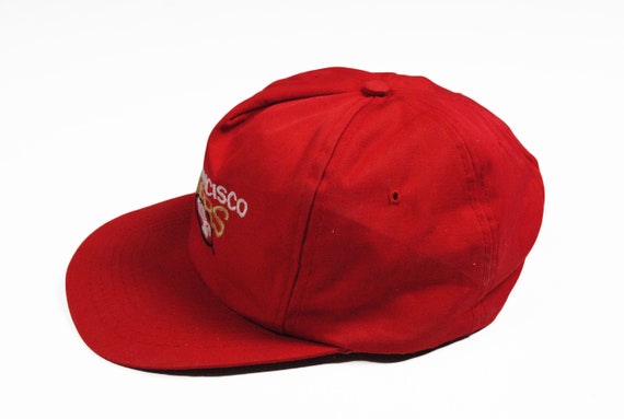vintage 49ERS San Francisco hat big logo cap team… - image 4