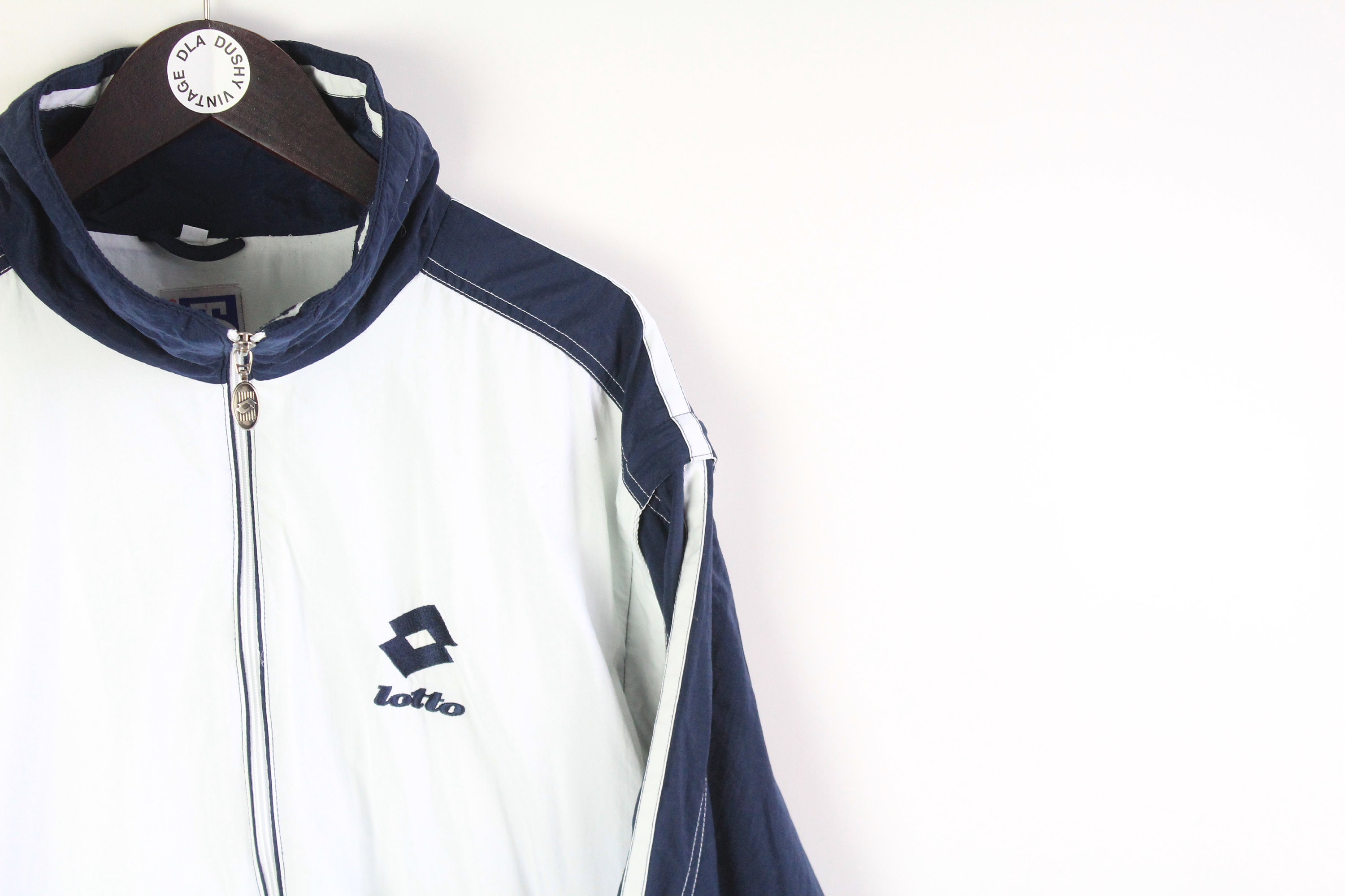 Vintage LOTTO Track Jacket Tennis Italiano men's Size XL Etsy