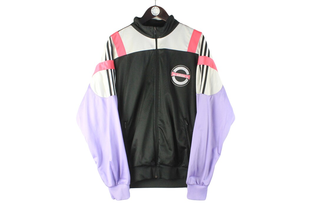 Vintage ADIDAS Track Jacket Size Men's XL Light Wear Retro