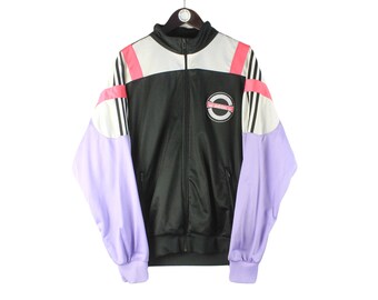 00s Adidas Black Gold Tracksuit Jacket Size D 128 UK 7/8