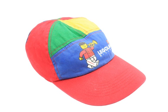 vintage LEGOLAND hat big logo multicolor baseball… - image 1