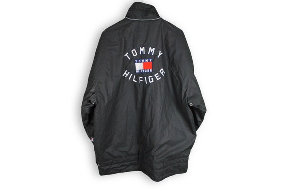 tommy hilfiger big logo jacket