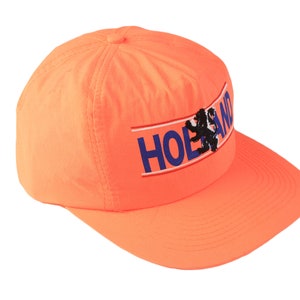 vintage HOLLAND 1992 National Football Team Team Cap grosses Logo orange Hut retro 90er Jahre Fussball Kappe The Nederland Sun Visor selten fc Fifa Europa Fussball
