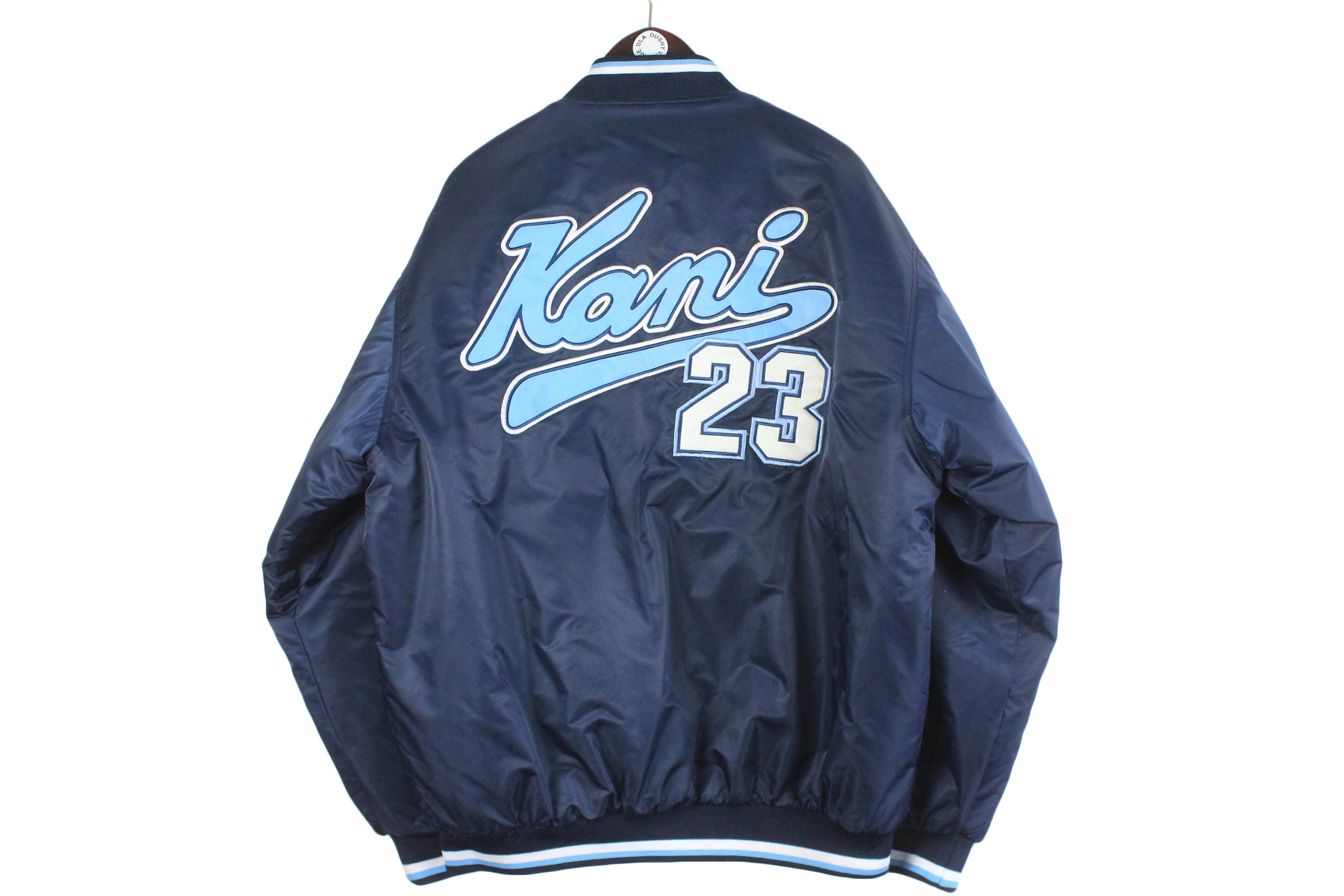 Vintage KARL KANI Brooklyn 23 Bomber Jacket Size XL Men's Vintage KARL KANI Brooklyn 23 Bomber Jacket Size XL Men's