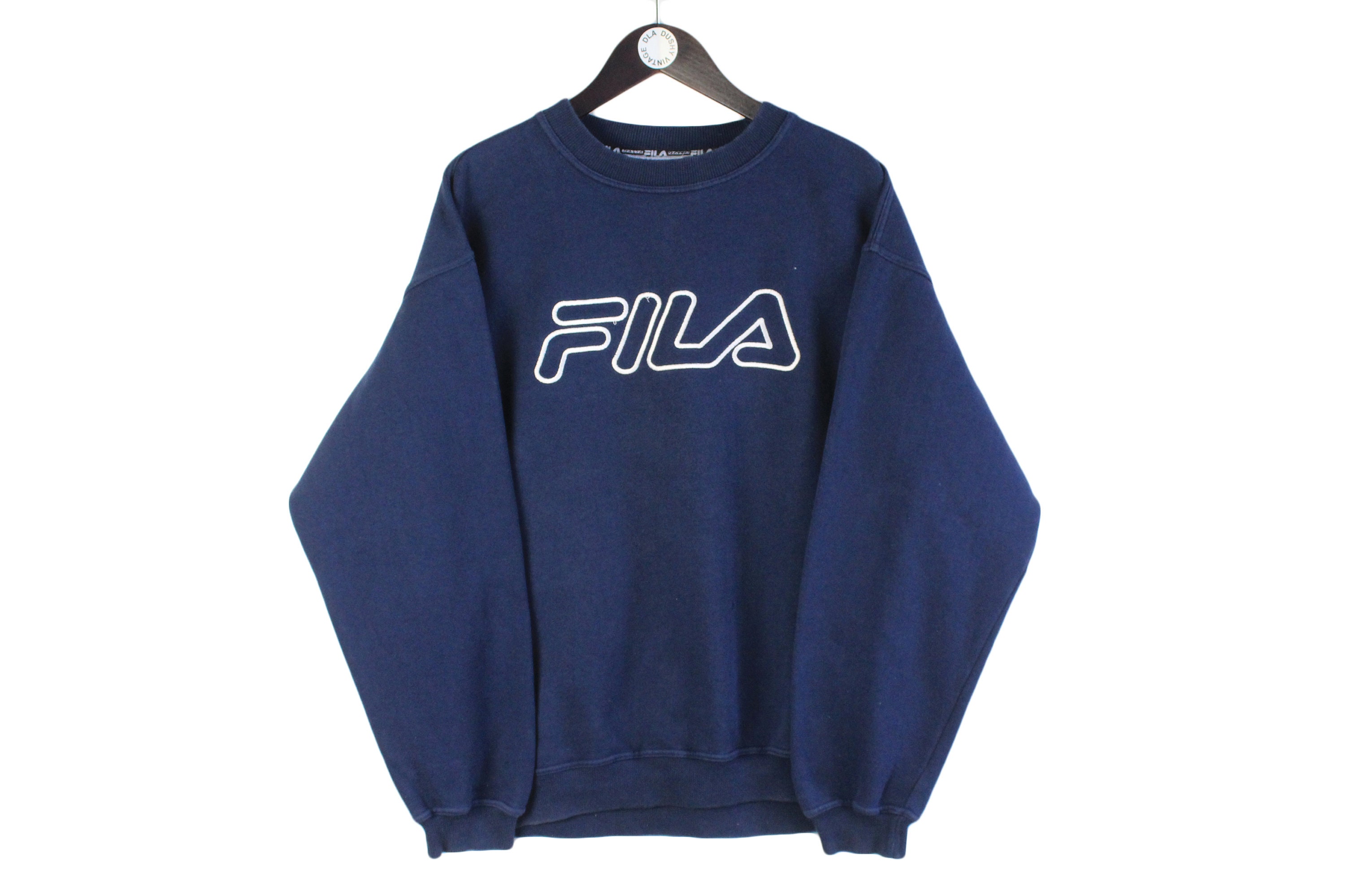 Vintage FILA Sweatshirt Size L Men's Authentic 90's - Etsy