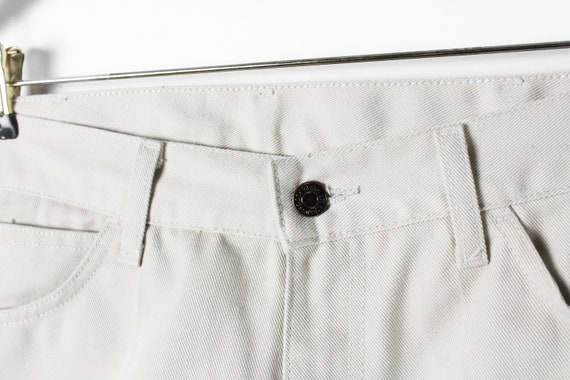 vintage LEVIS Sta-Prest Pants Size W 33 L 34 trou… - image 3