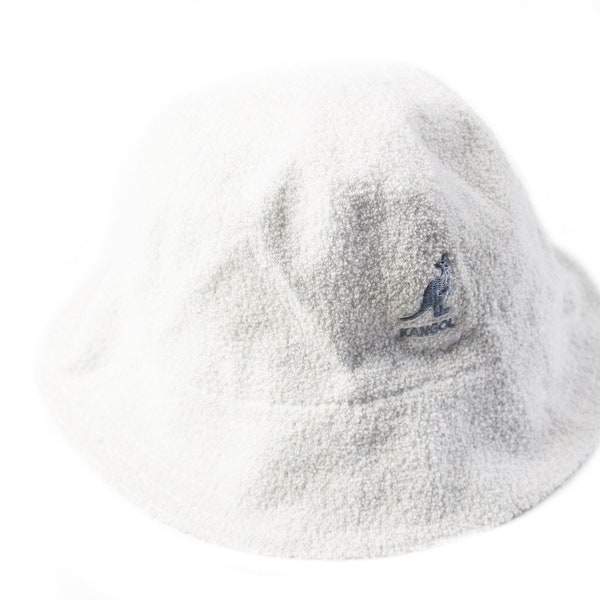 Kangol Cotton Bucket Hat In White | ASOS