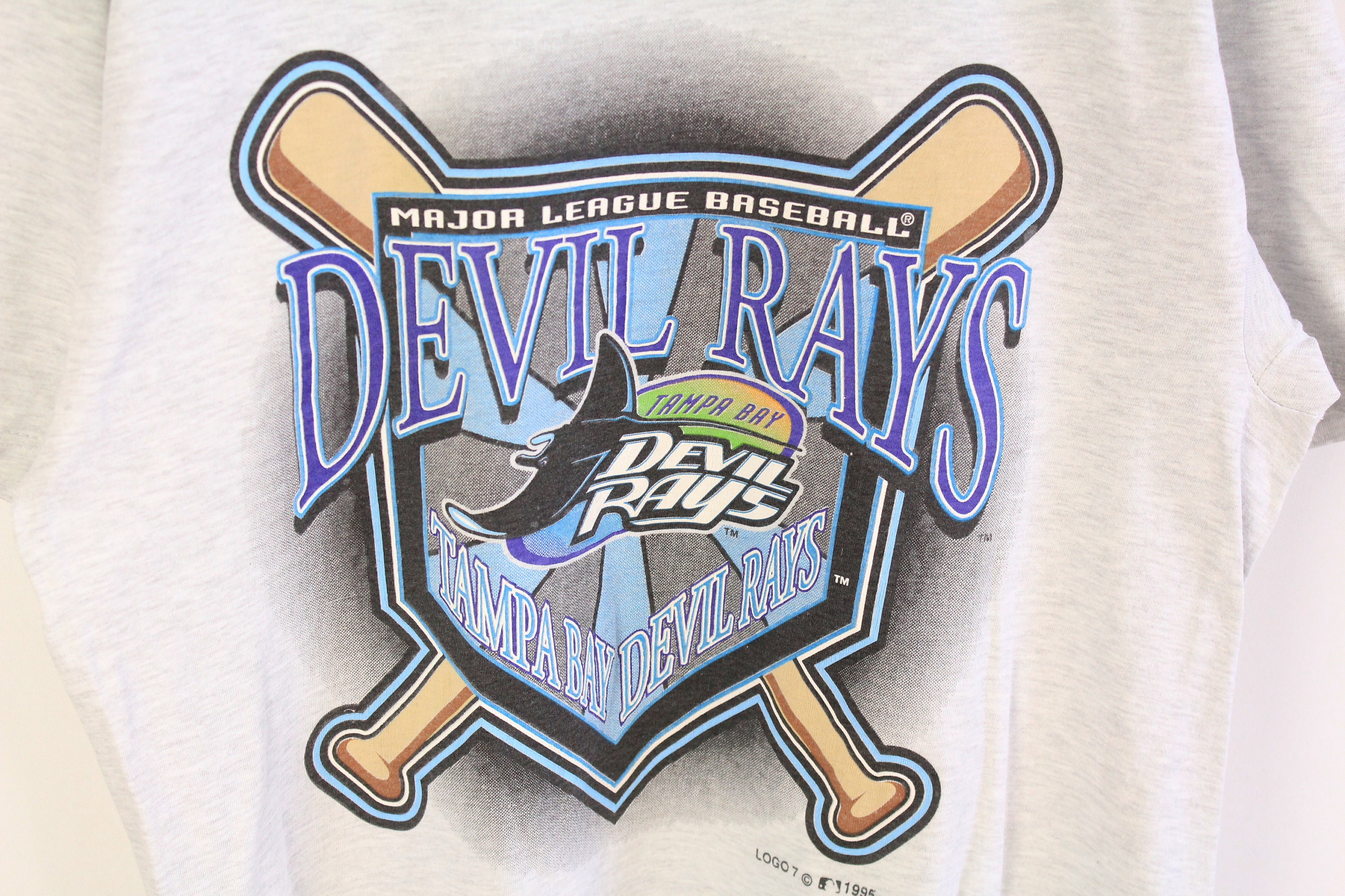 Unisex Vintage 1995 Tampa Bay Devil Rays Tee USA - The Vintage Twin