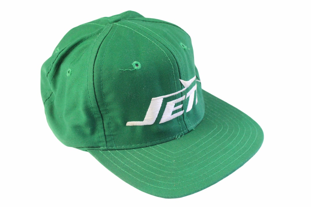 Vintage JETS New York Cap Big Logo Football NFL Team One Size Etsy