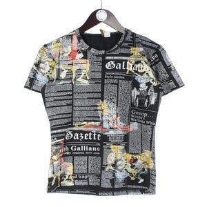 Galliano T Shirt - Etsy