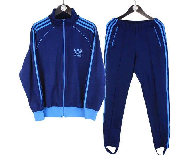 Vintage ADIDAS Tracksuit Size S Authentic Rare Retro 80's - Etsy