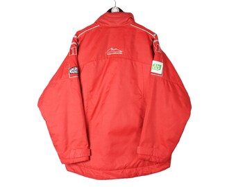 ペルージャ　リブジャケット　M① SOLD❌ VTG FERRARI F1 MICHAEL SCHUMACHER RACING JACKET (Rare