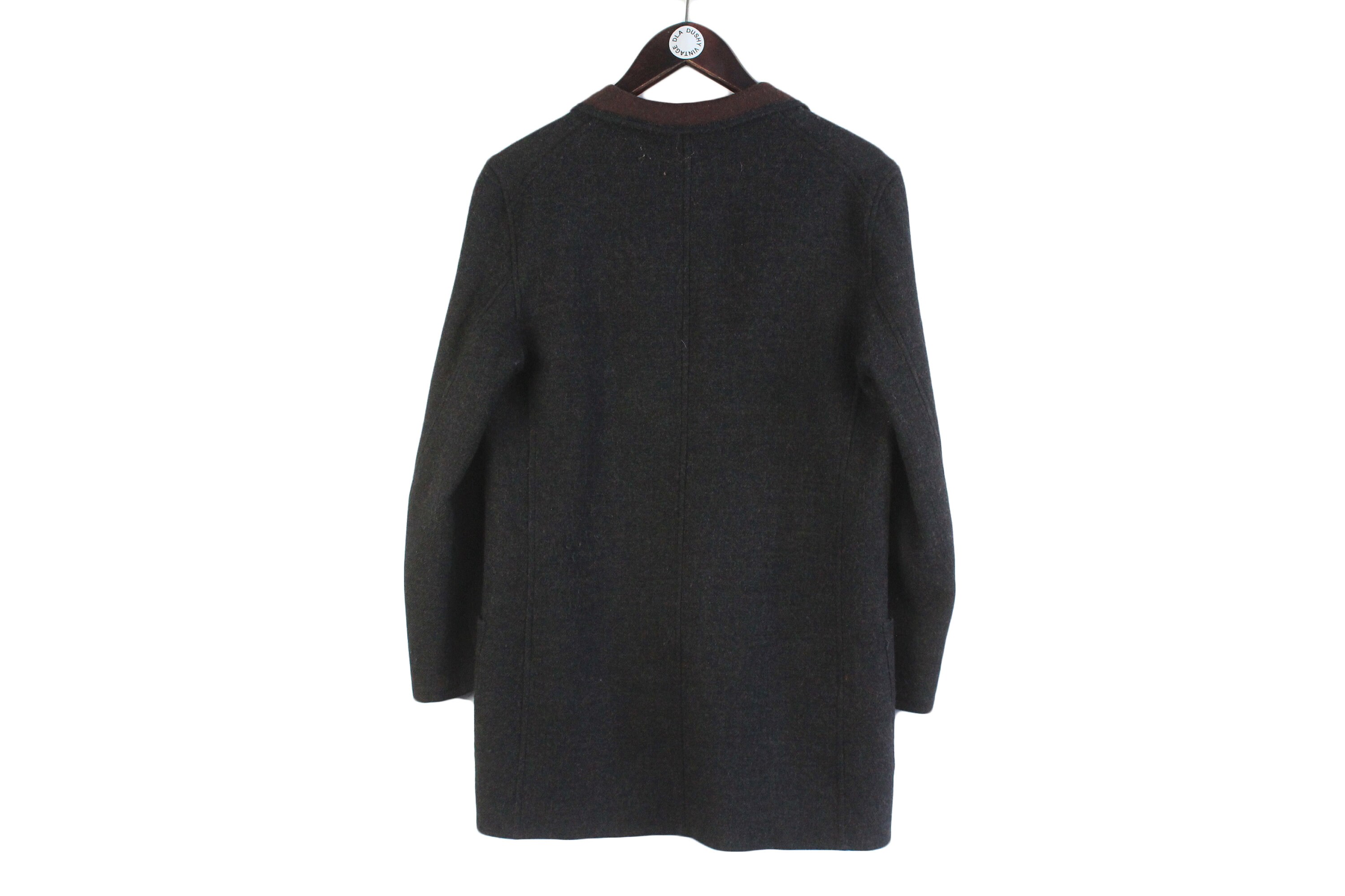 Vintage Emporio Armani Coat Jacket Long Sleeve Retro Style Size 40