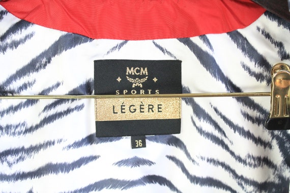 vintage MCM LEGERE Sports authentic Jacket long s… - image 6