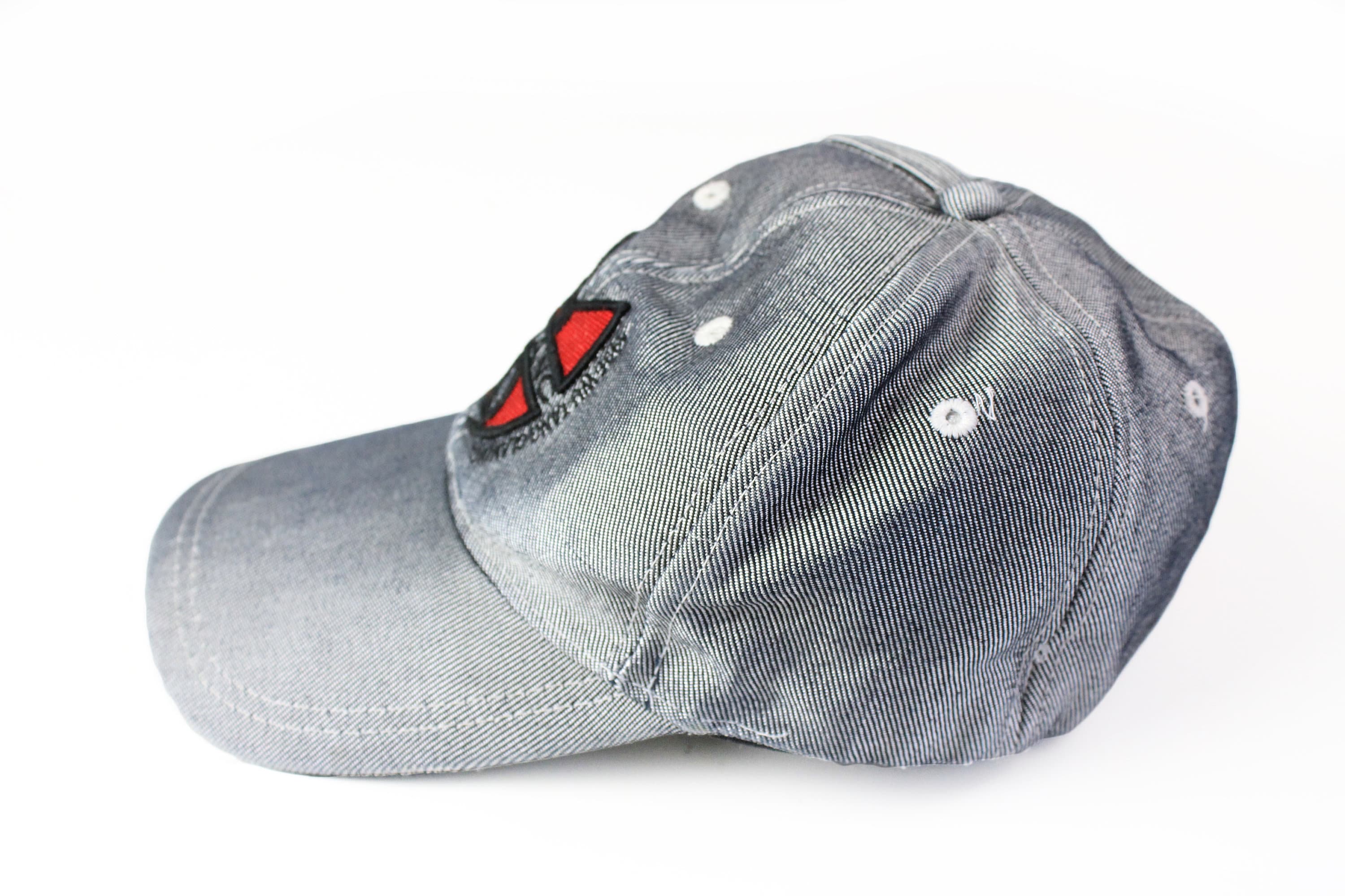 Vintage WU TANG CLAN Hat Big Logo Cap Hip Hop Silver Gray Wu