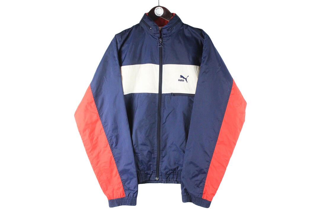 レア！ビンテージ PUMA トラックジャケットLサイズ ヴィンテージ PUMA トラックジャケット サイズL メンズ 本物