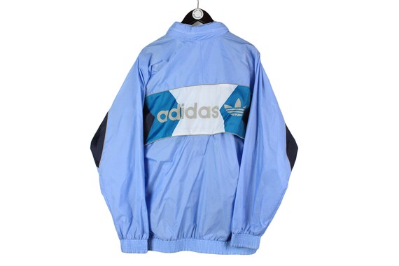 Vintage ADIDAS ORIGINALS Mens Track Jacket Big Logo Size L XL