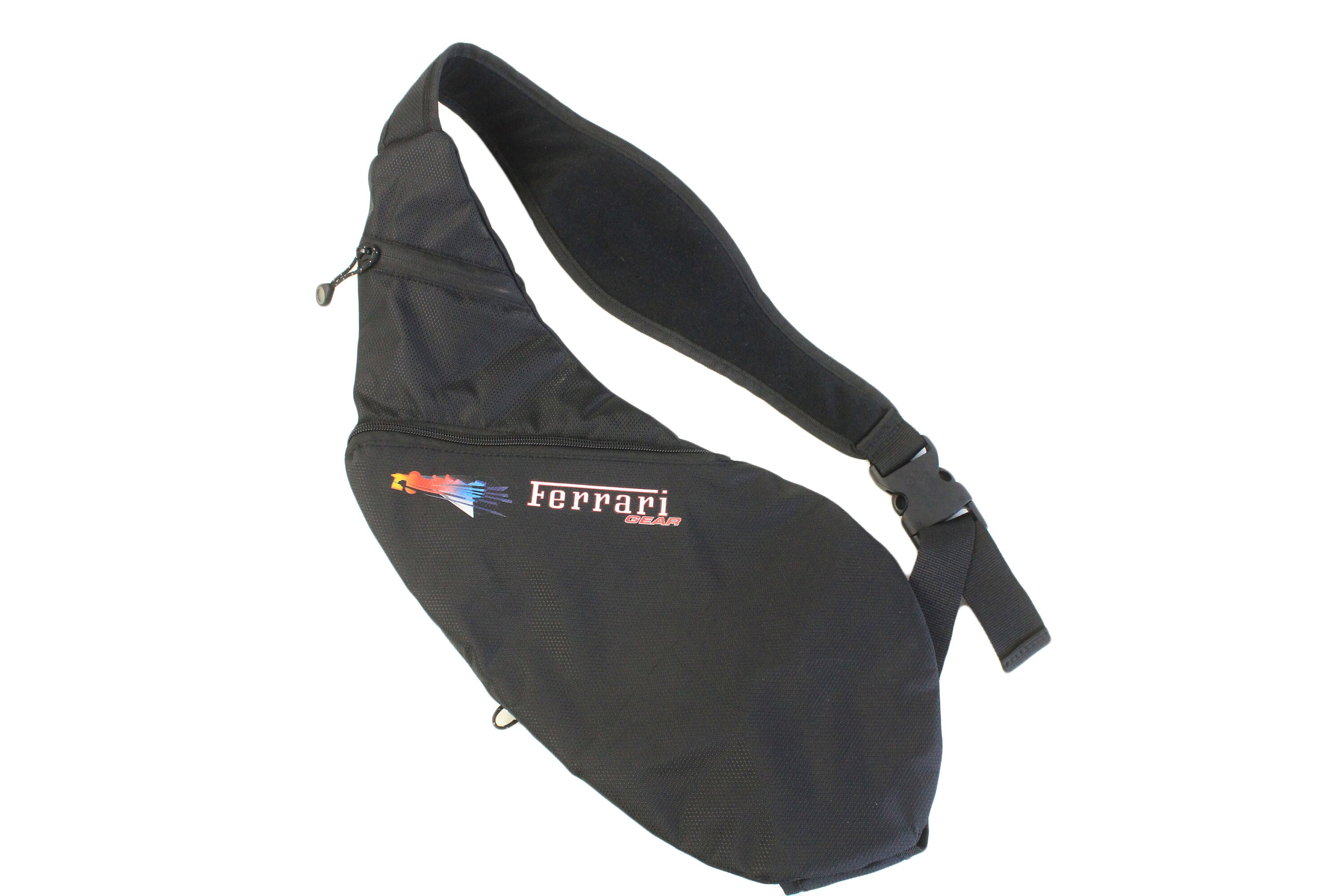 Vintage FERRARI Bag Backpack One Strap Black Racing F1 Team Sport Formula 1 Authentic Accessories Retro Streetwear Athletic Training Bag 00s Etsy