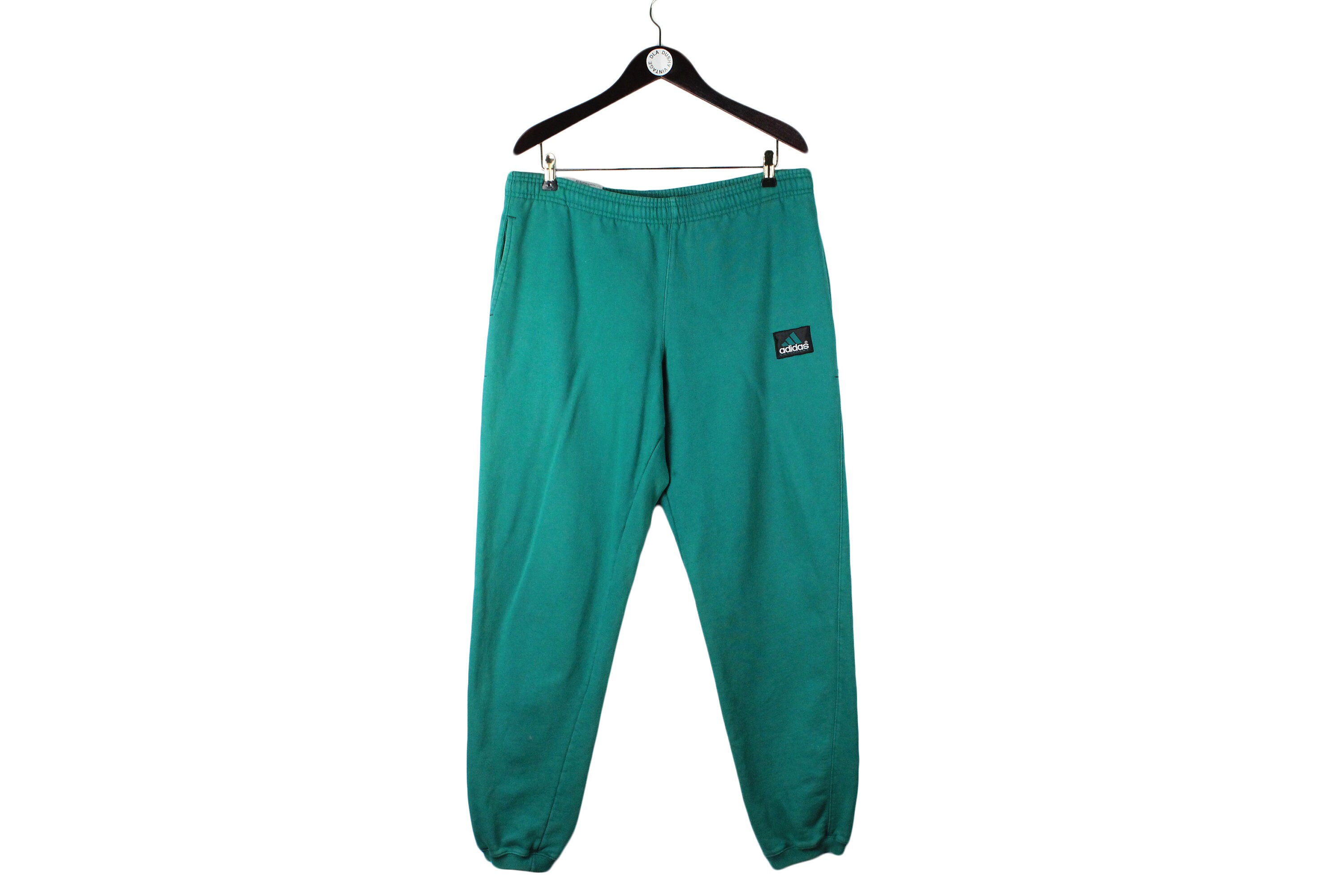 Vintage ADIDAS EQUIPMENT Men's Cotton Sweatpants Green Size XL