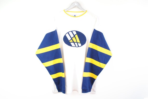 vintage ADIDAS ORIGINALS big logo sweatshirt over… - image 1