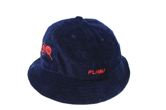 vintage FUBU Bucket Hat One Size Street Style ret… - image 1