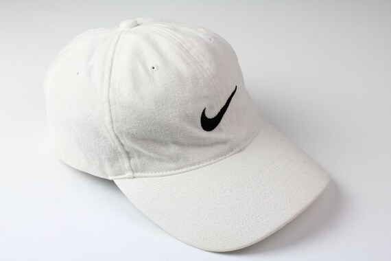 vintage NIKE hat swoosh small logo baseball cap h… - image 1