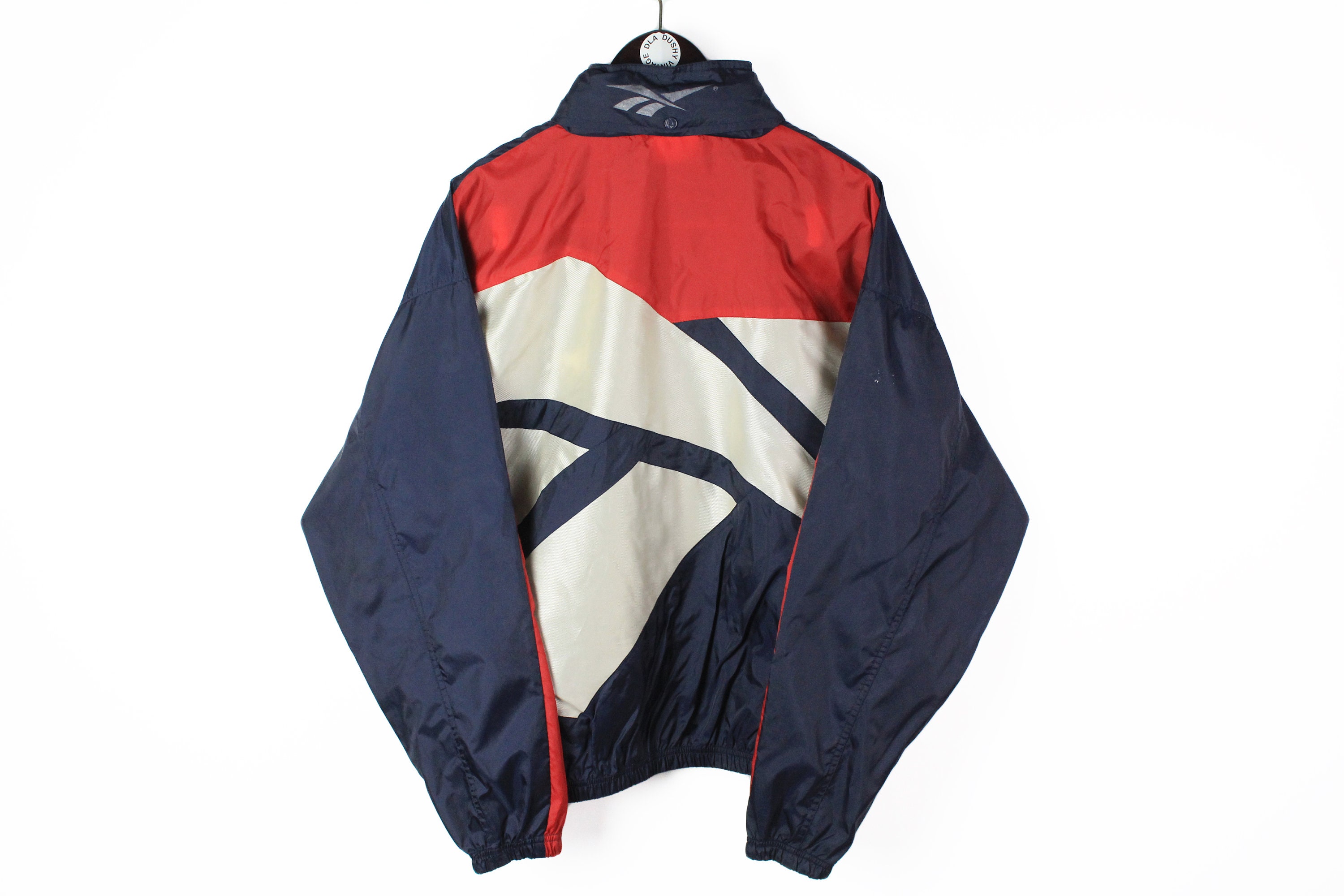 Vintage REEBOK Track Jacket Size M L Authentic Rare Retro Big