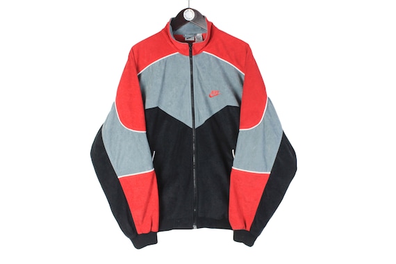 トップス 90s NIKE HONDA track jacket vintage VINTAGE 80's NIKE OG WHITE / RED / BLUE FULL ZIP TRACK