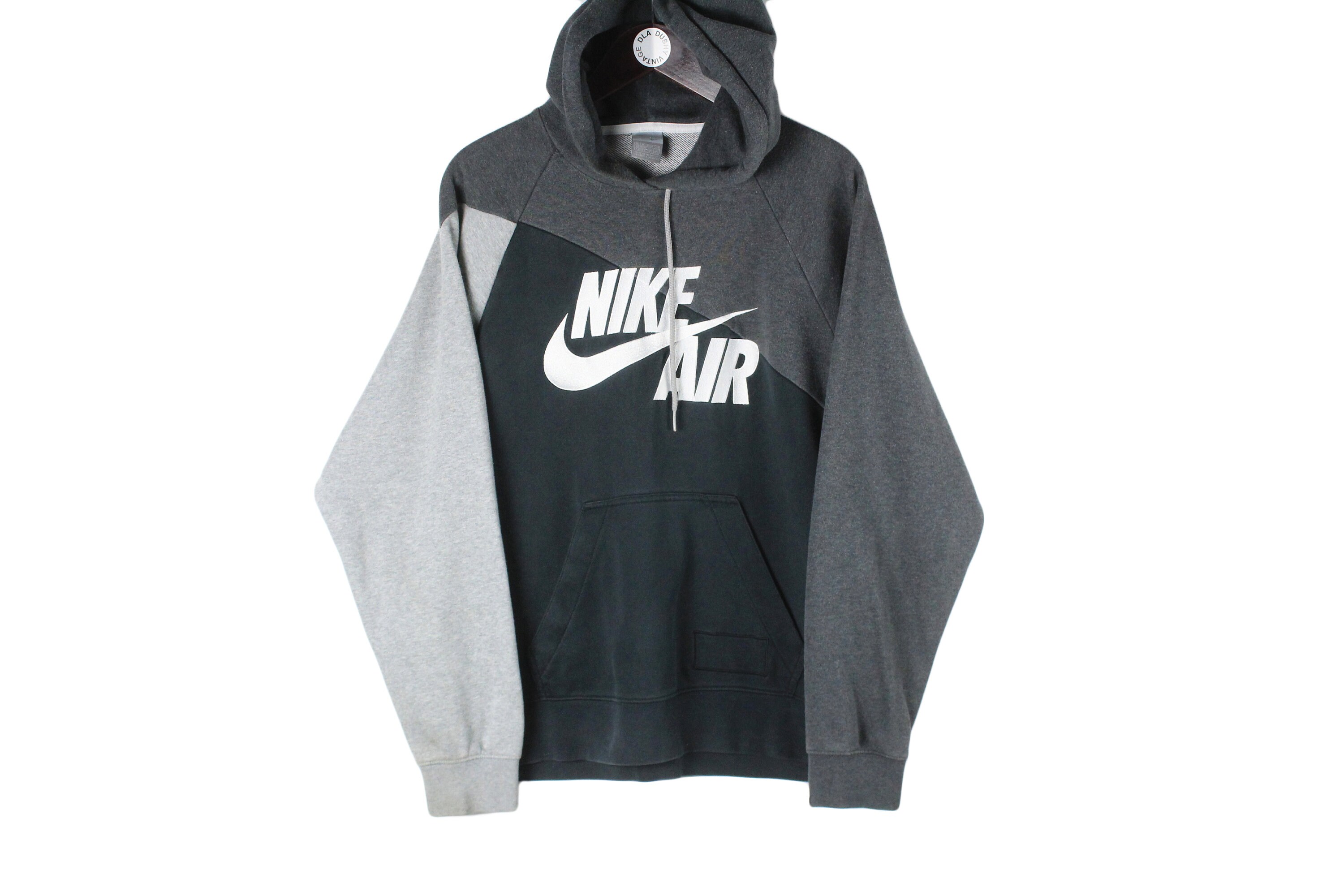Vintage NIKE Hoodie 00s Big Logo Long Sleeve Authentic Size