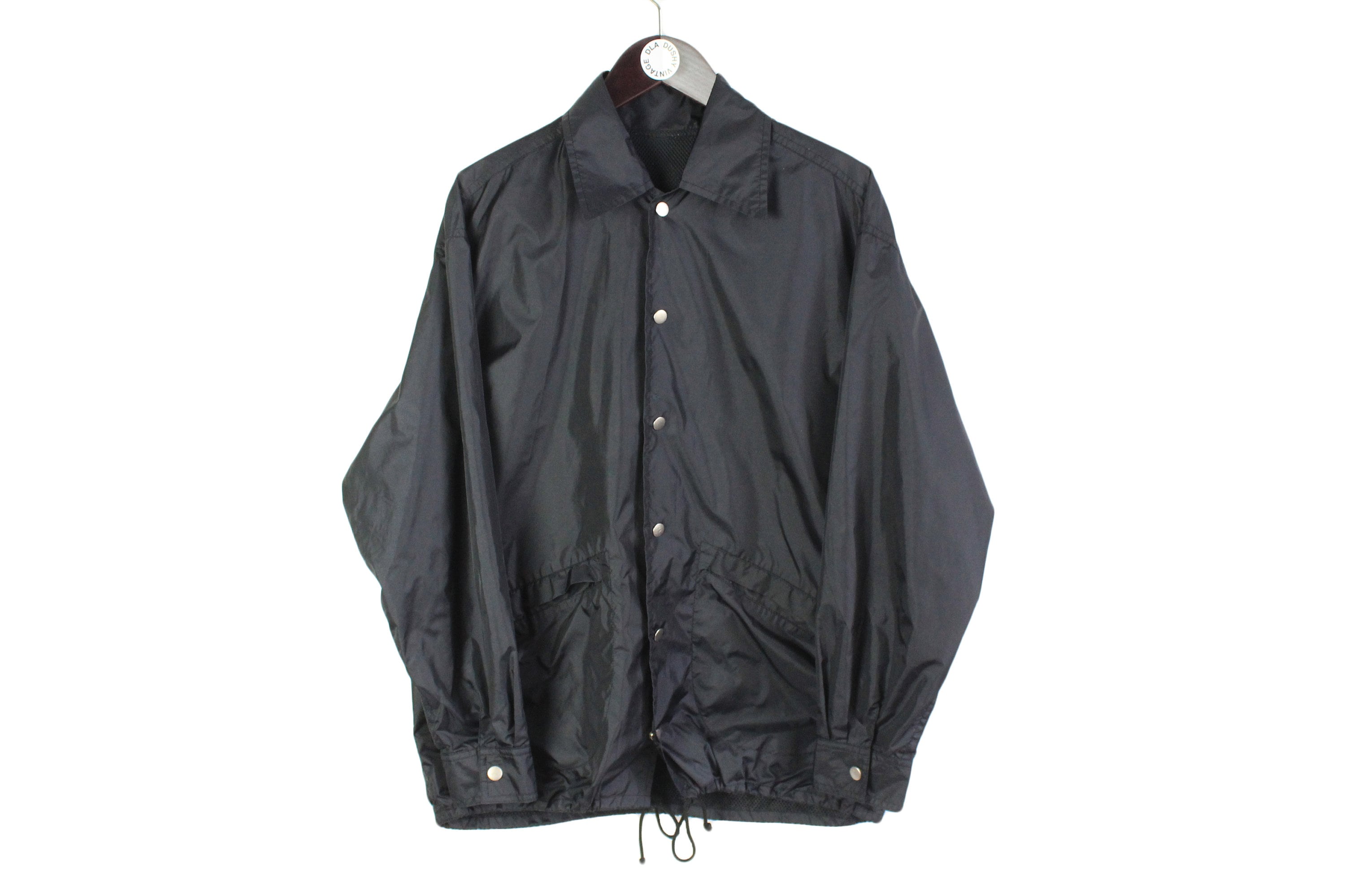 Vintage ATSUKI ONISHI Black Coach Jacket Authentic Size Mens S | Etsy