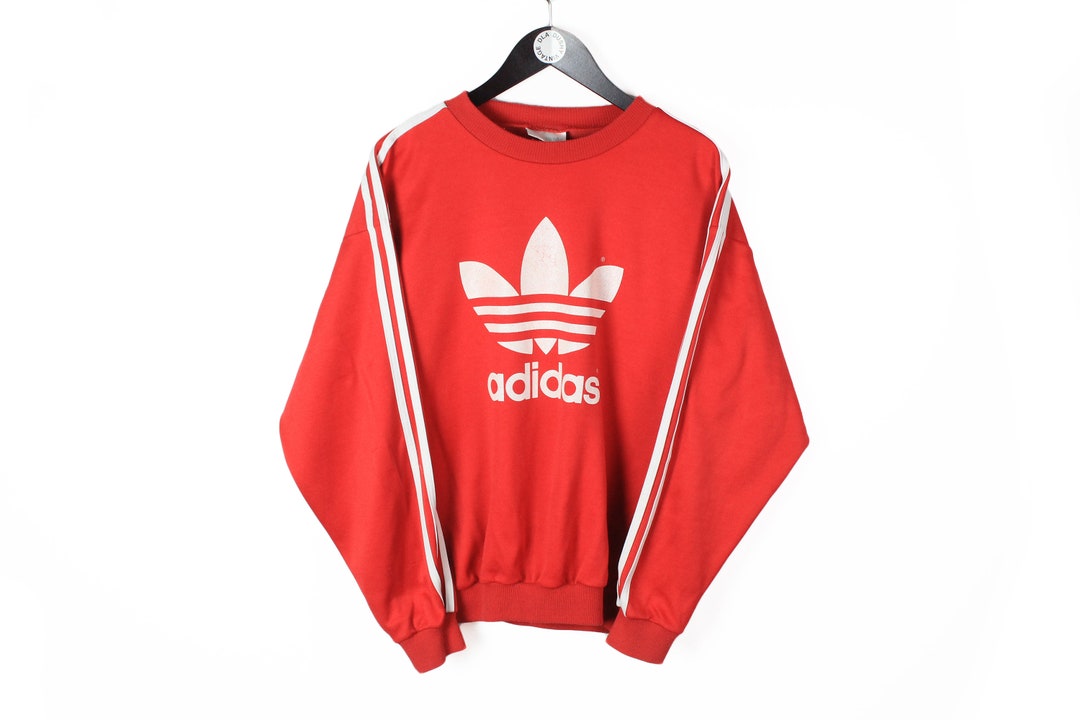 Sudadera vintage ADIDAS ORIGINALS para hombre, auténtica
