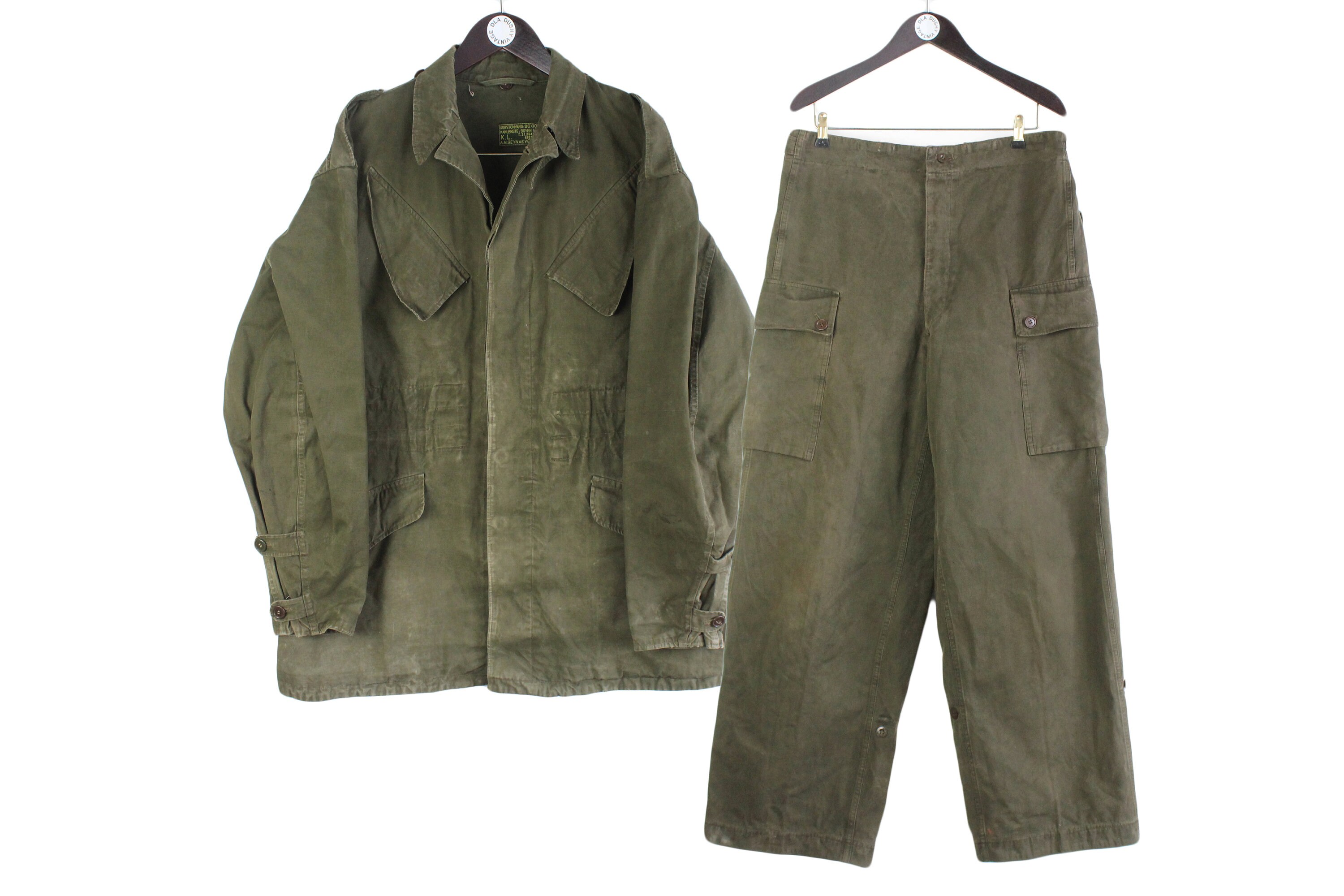 Belgium Army Pants - Etsy 大阪オンライン Belgium army field trousers vintage ワークパンツ/カーゴパンツ