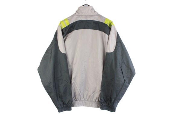 That’s life Original Track Jacket Vintage ADIDAS Track Jacket Size XL Authentic Gray Small