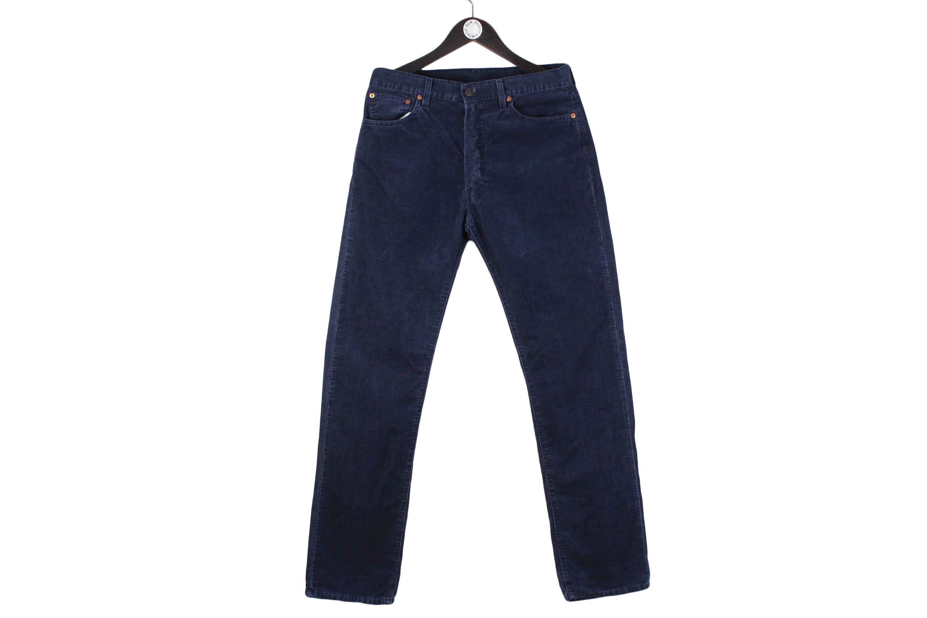 Vintage LEVIS 551 Corduroy Pants Authentic Men's Blue Size - Etsy Denmark