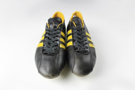 Vintage Beckenbauer Boots Black Retro Football Etsy