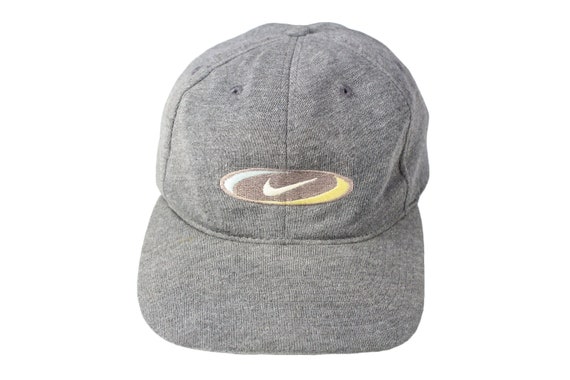 vintage NIKE AIR hat swoosh logo cap hipster one … - image 2