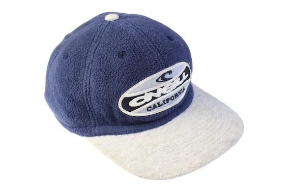 vintage O'NEILL Cap big logo Fleece hat one size … - image 1