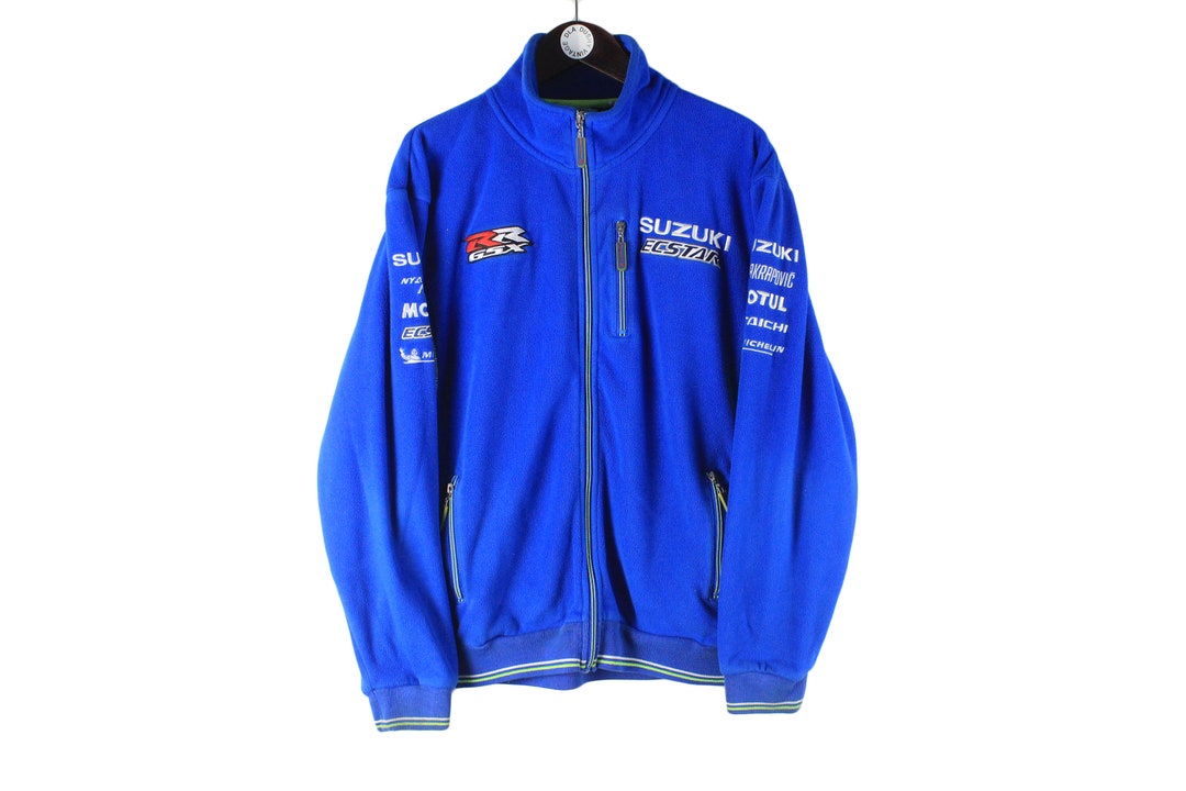 SUZUKI team ジャケット　　サイズＬ Vintage Jacket Suzuki Motorcycle Jacket * Size M / L