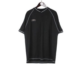 Sweat Umbro Vintage Oversize Années 90 - Noir - Taille L - Homme