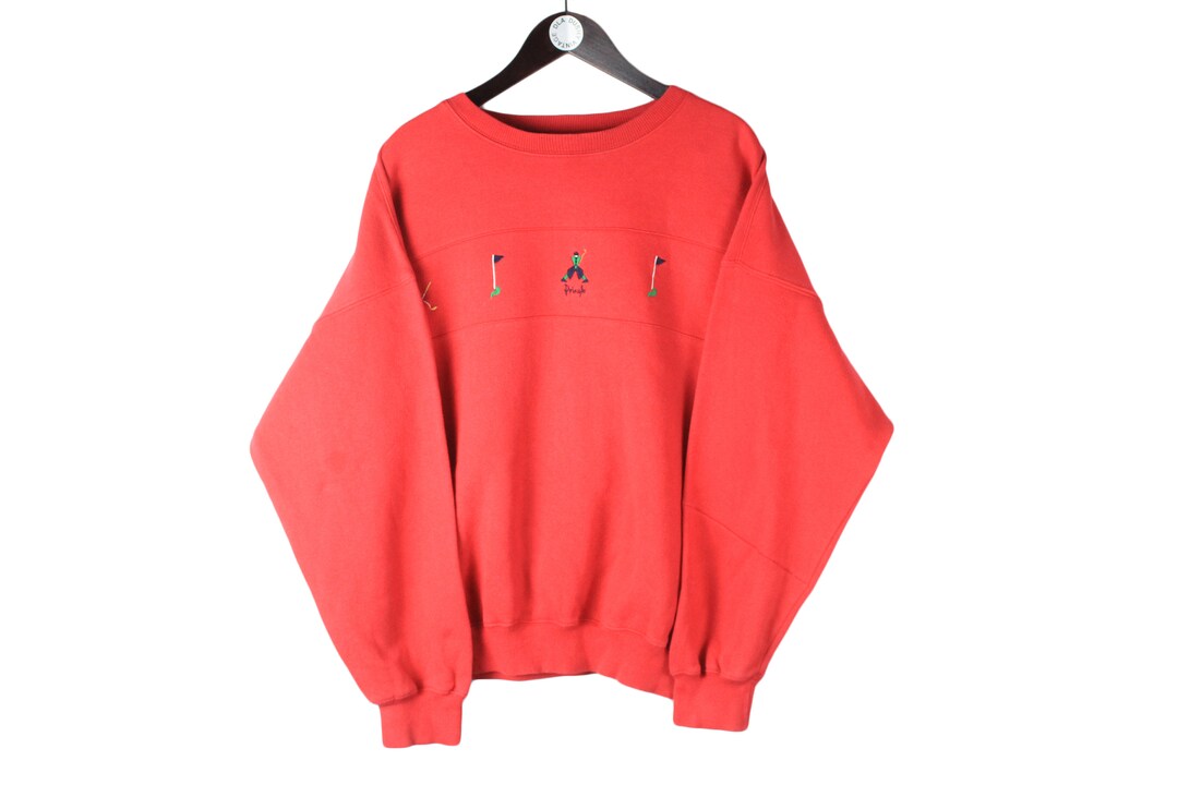 Vintage PRINGLE by Nick Faldo Sweatshirt grosses Logo selten Retro